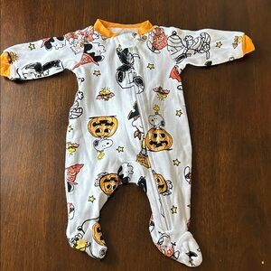 Halloween Themed Baby Footie